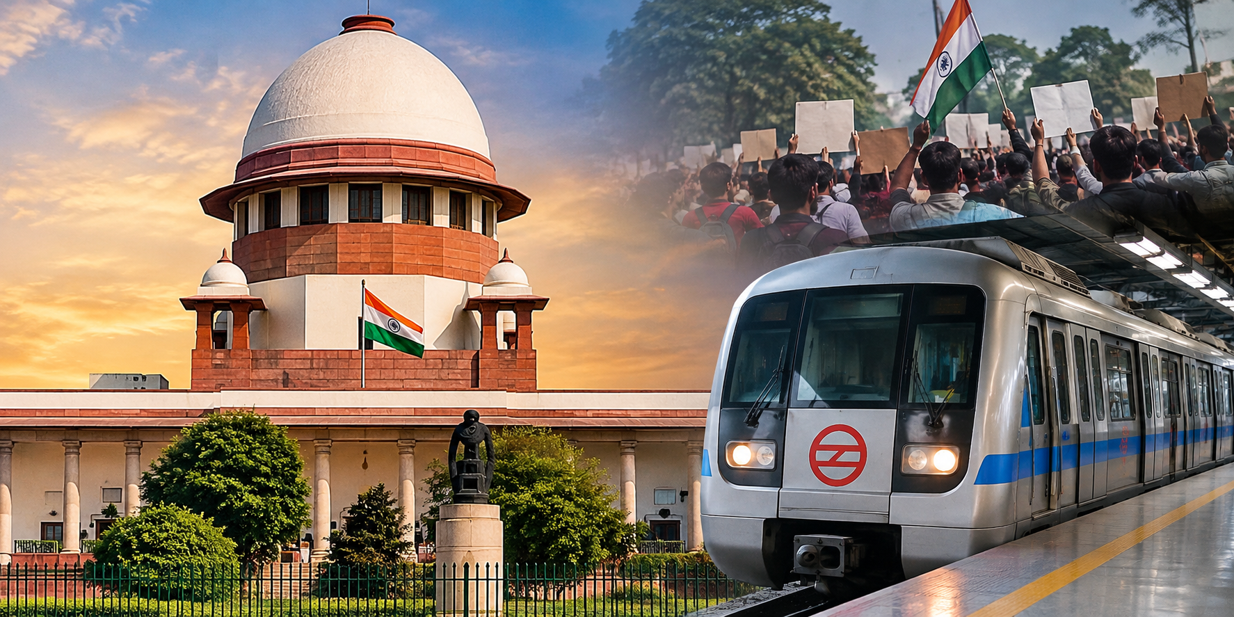 Delhi Metro Must Not Be Completely Shut Ahead Of Protest, Supreme Court Tells Authorities