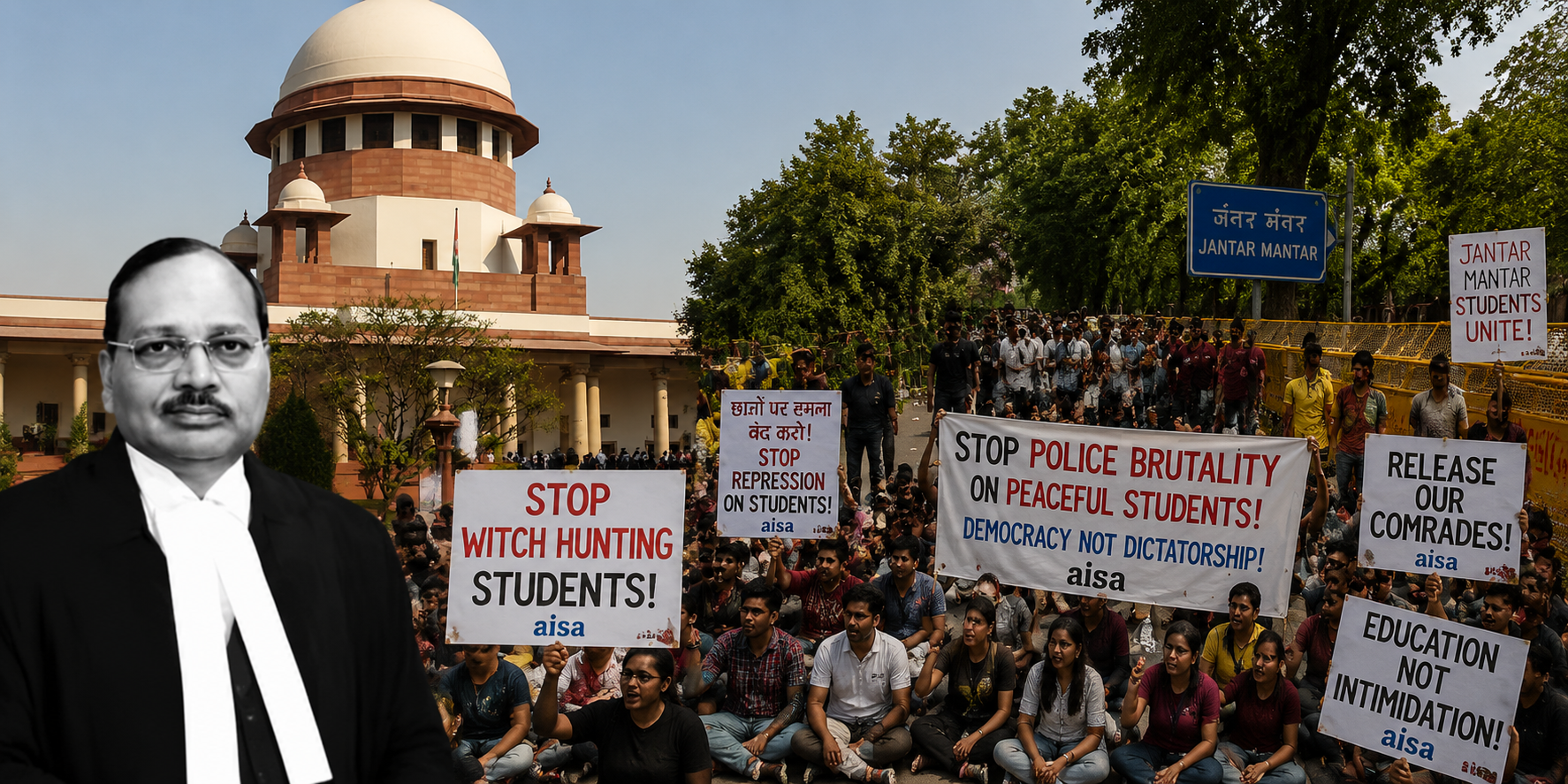 "We Are Available 24x7": CJI Surya Kant Clarifies Supreme Court Stand on Student Protest Plea