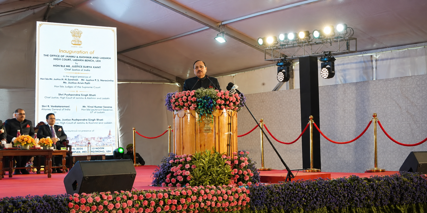 ‘High Court Has Crossed The Passes’: CJI Surya Kant Inaugurates Ladakh Bench