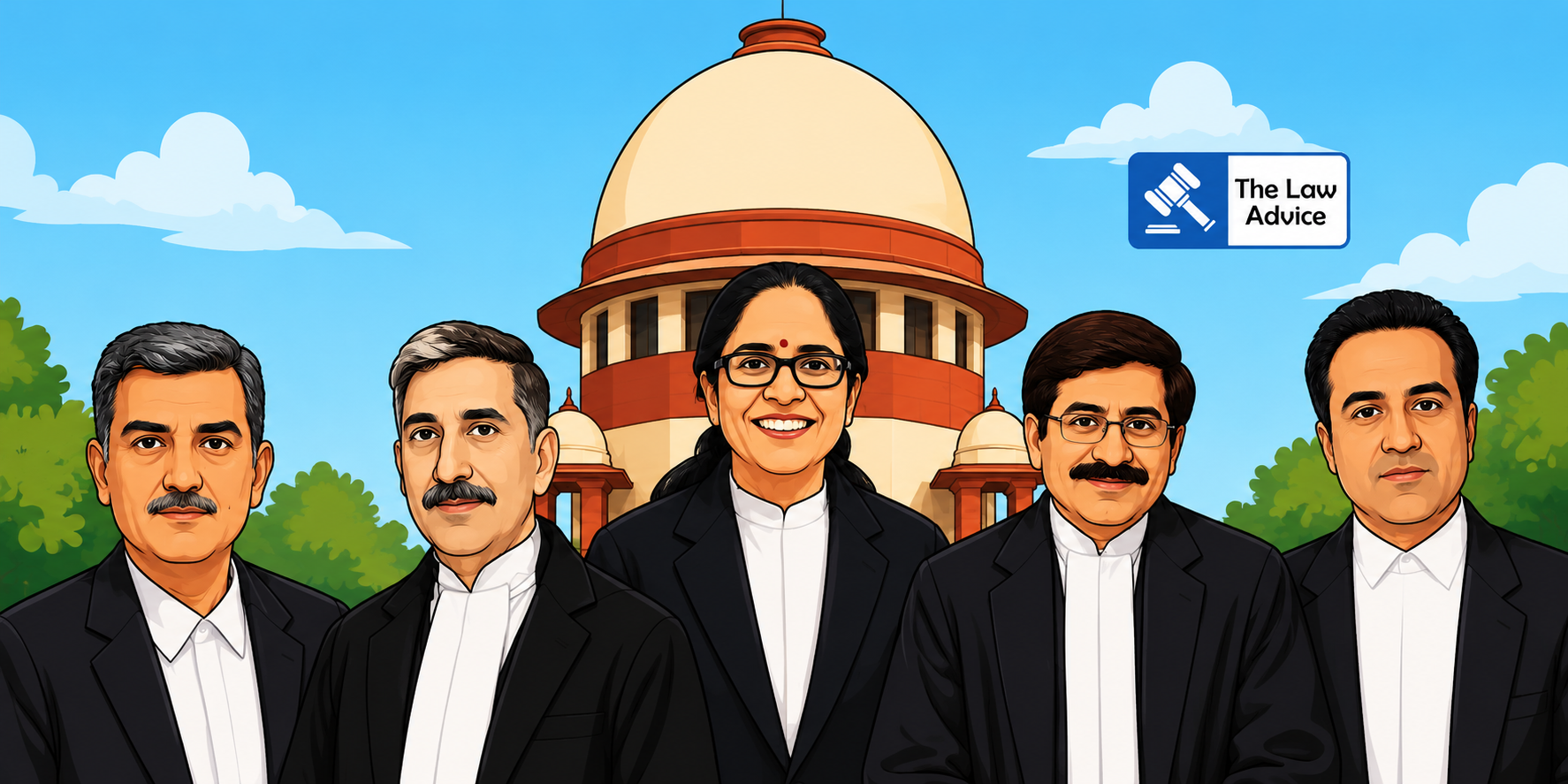 Five New Judges Take Oath in Supreme Court, Strength Rises to 37