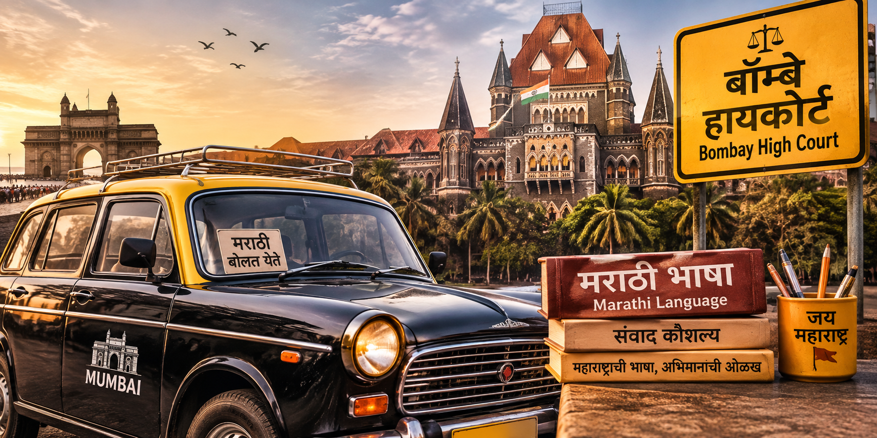 Bombay HC Challenge To Maharashtra’s Mandatory Marathi Rule For Auto, Taxi And App-Based Cab Drivers